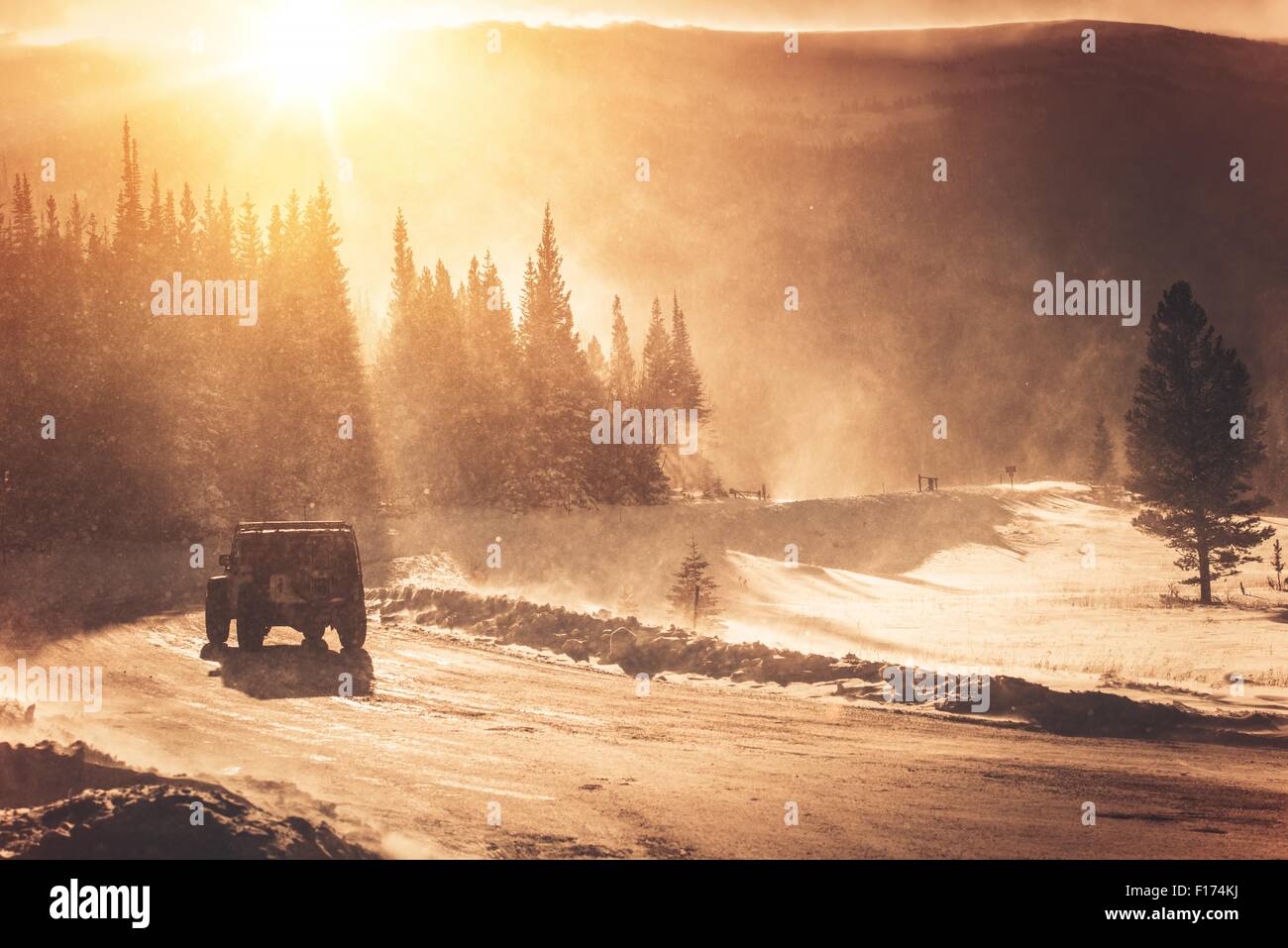 Hazardous road condition hi-res stock photography and images - Alamy
