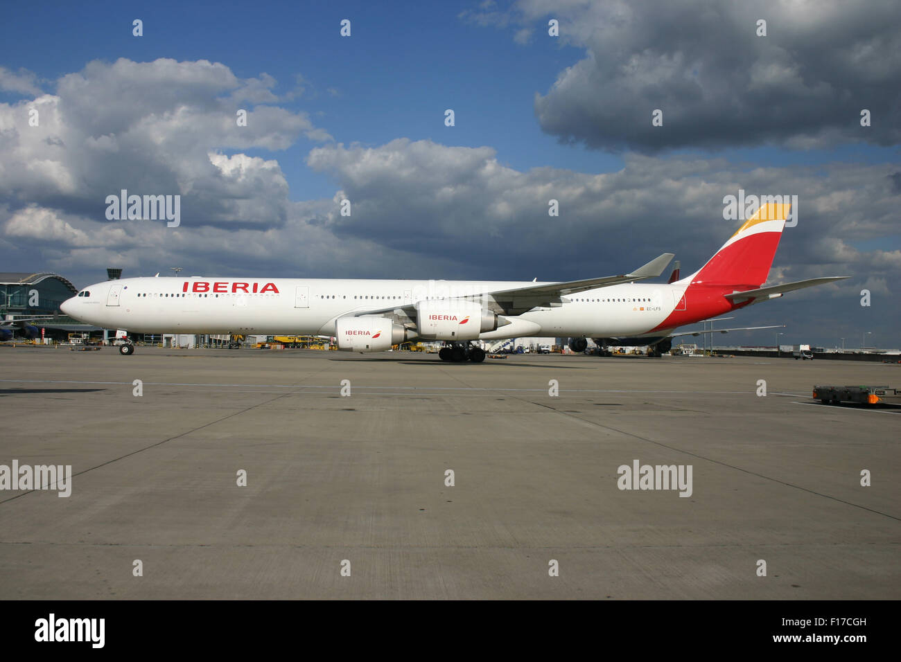 IBERIA SPAIN AIRBUS A340 600 Stock Photo