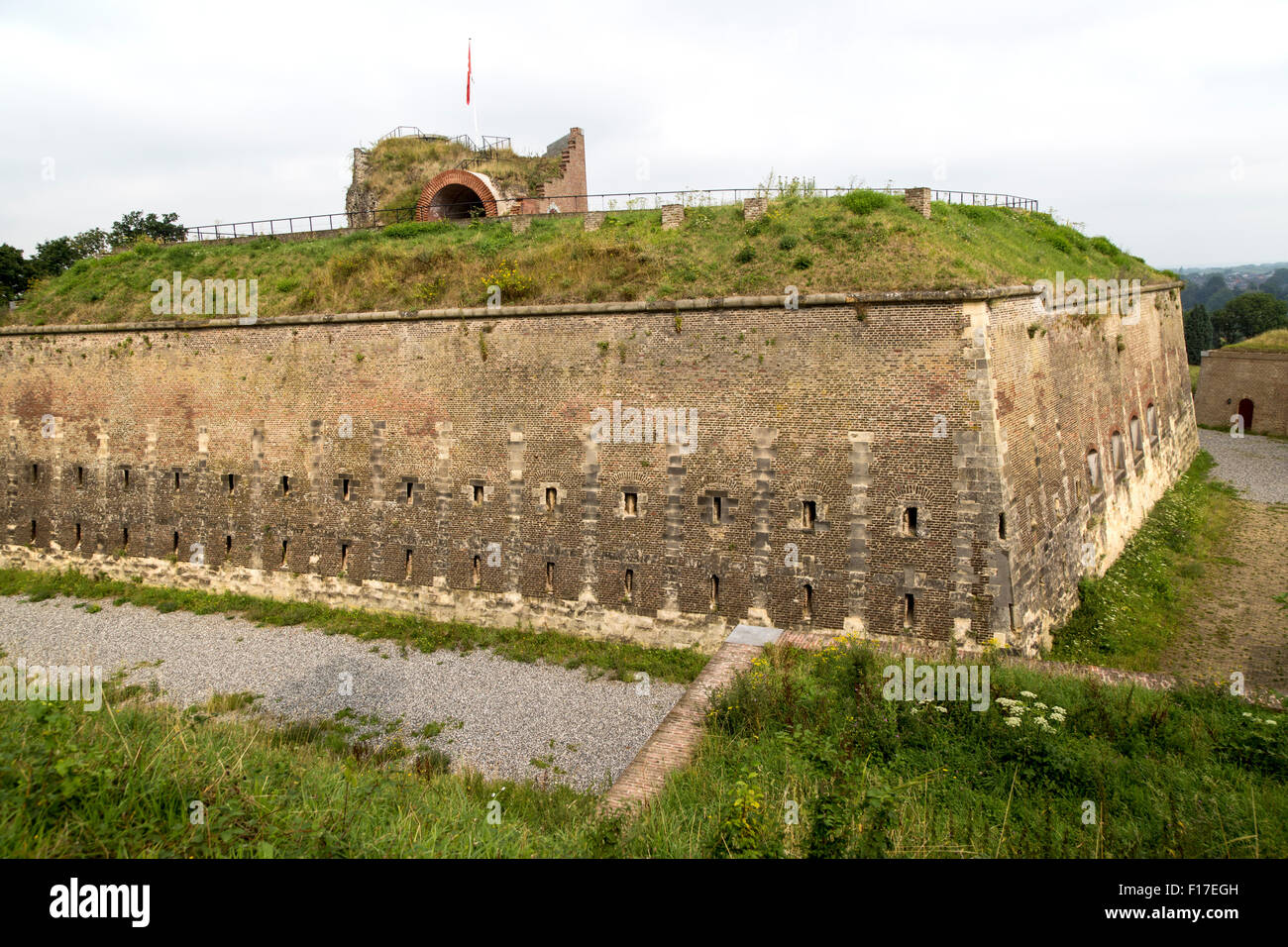 Fort Sint Pieter, Saint Peter Fort, Maastricht, Limburg province, Netherlands, Stock Photo