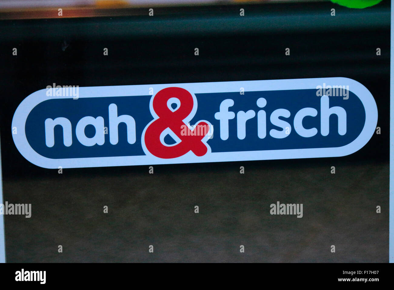 Markennamen: 'nah und frisch', Berlin. Stock Photo