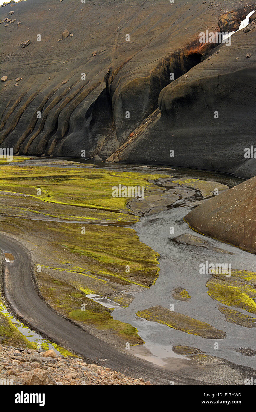 Iceland scenery Stock Photo