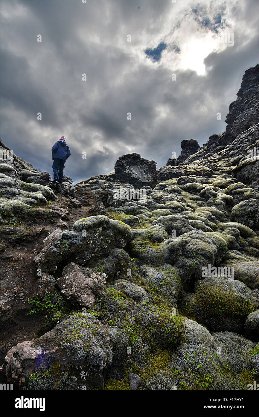 Iceland scenery Stock Photo