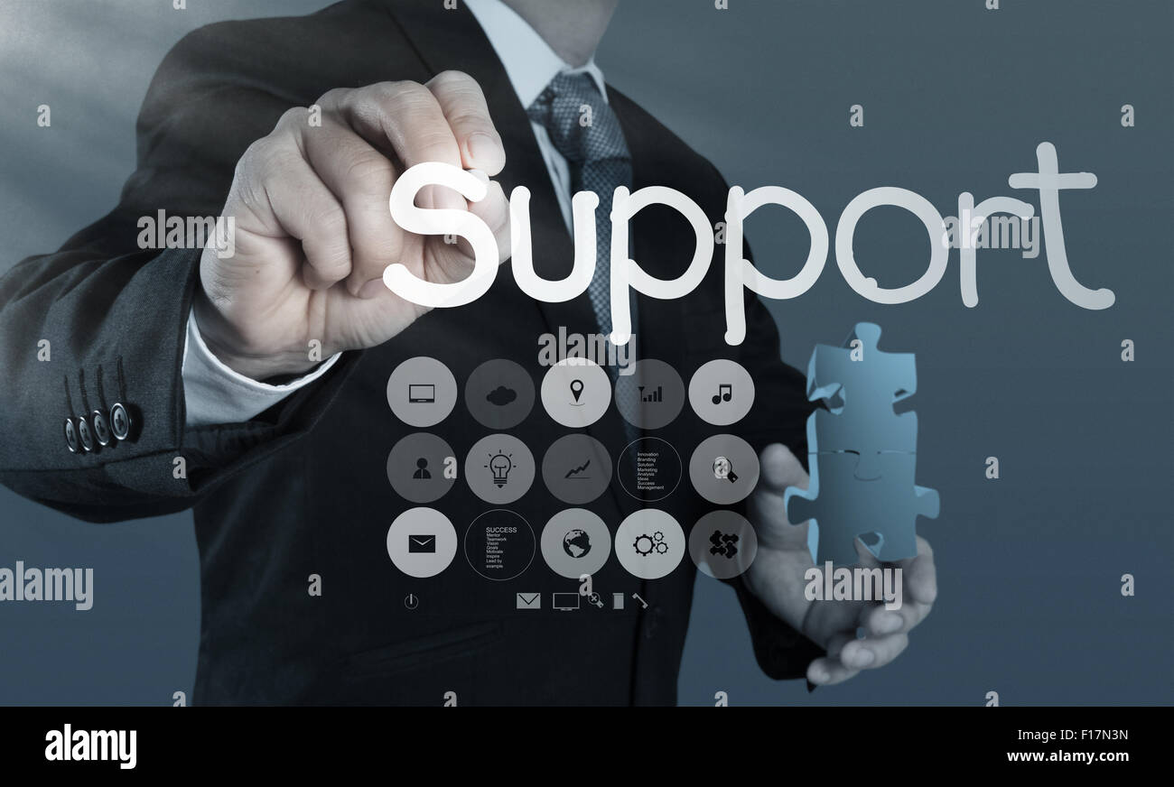 Hand of support hi-res stock photography and images - Alamy