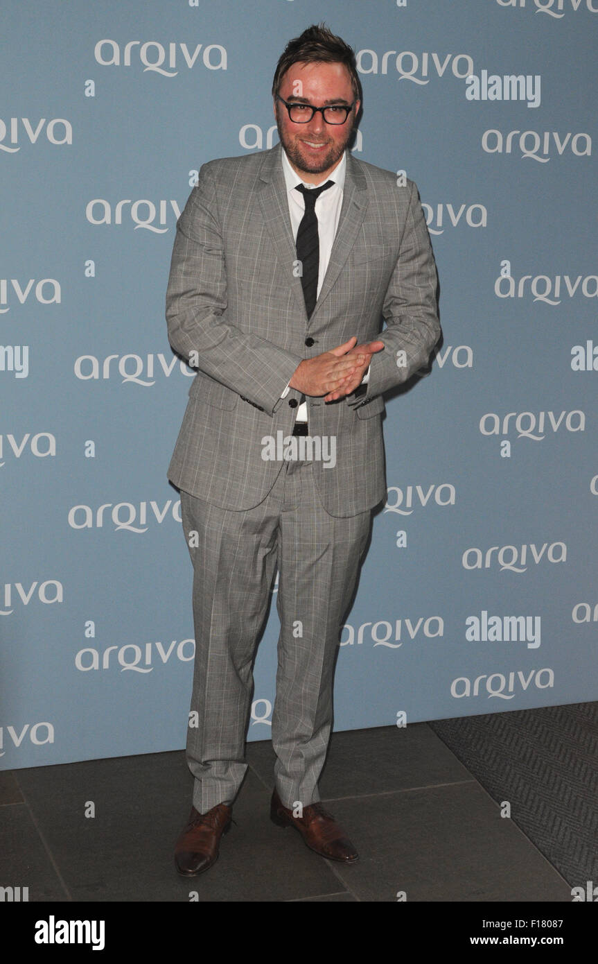 London, UK, 8 July 2015, Danny Wallace attends the Arquiva commercial