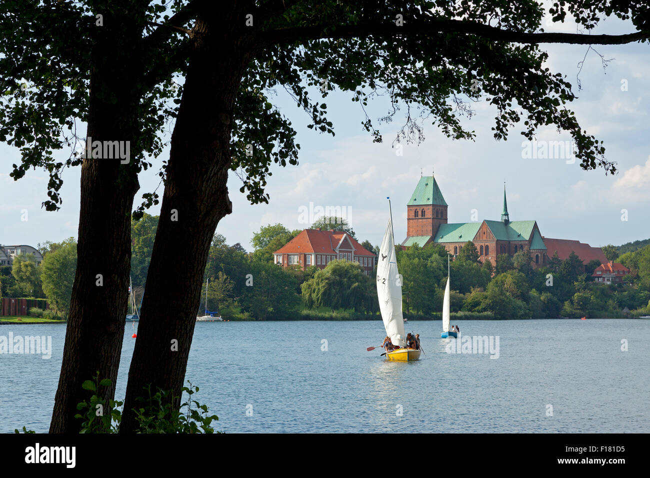 cathedral, lake, Ratzeburg, Schleswig-Holstein, Germany Stock Photo - Alamy