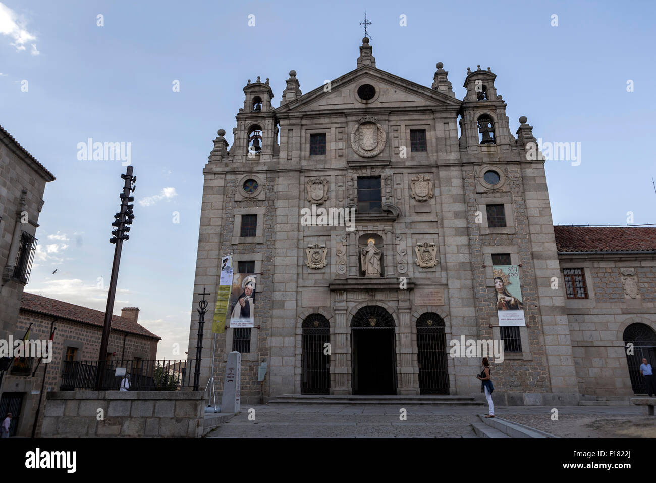Convento De Santa Teresa, Avila, Unesco World Heritage Site, Castillia Y Leon, Spain Stock Photo