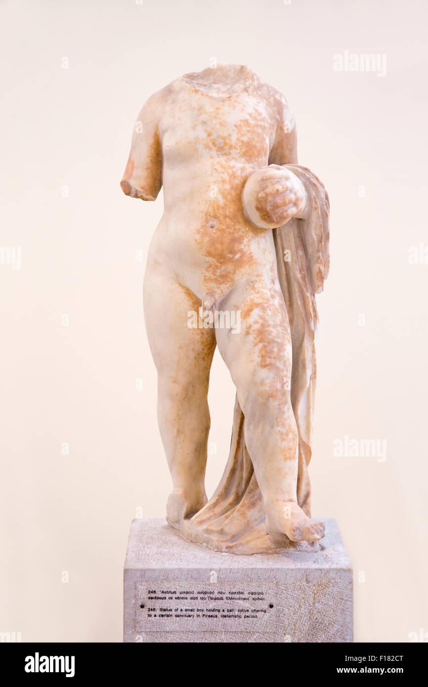 Archaeological Museum, Port of Piraeus, Athens, Attica Region, Greece, Europe Stock Photo