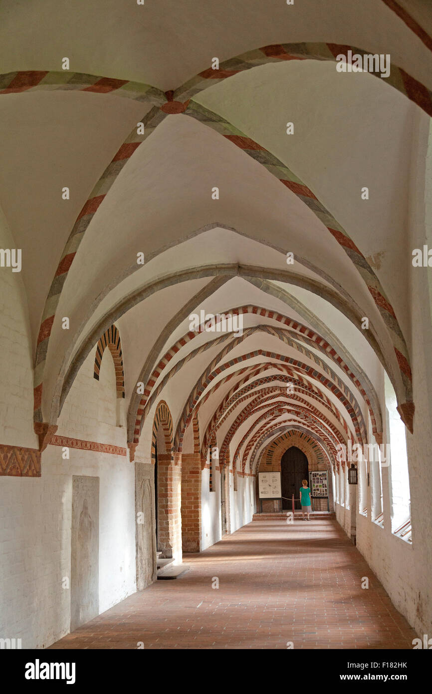 inside the cathedral monastery, Ratzeburg, Schleswig-Holstein, Germany Stock Photo