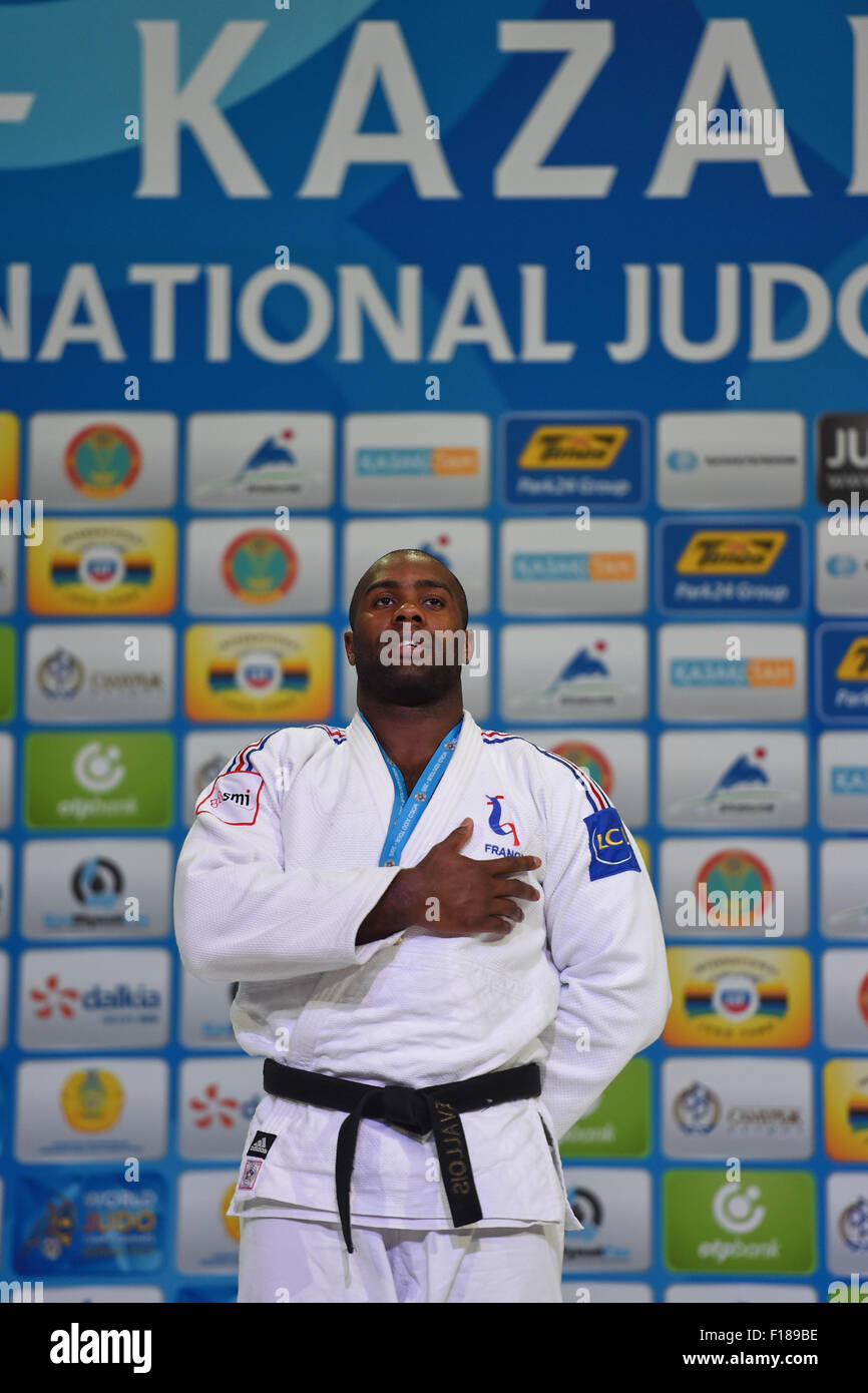 Astana, Kazakhstan. 29th Aug, 2015. Teddy Riner (FRA) Judo : World Judo ...