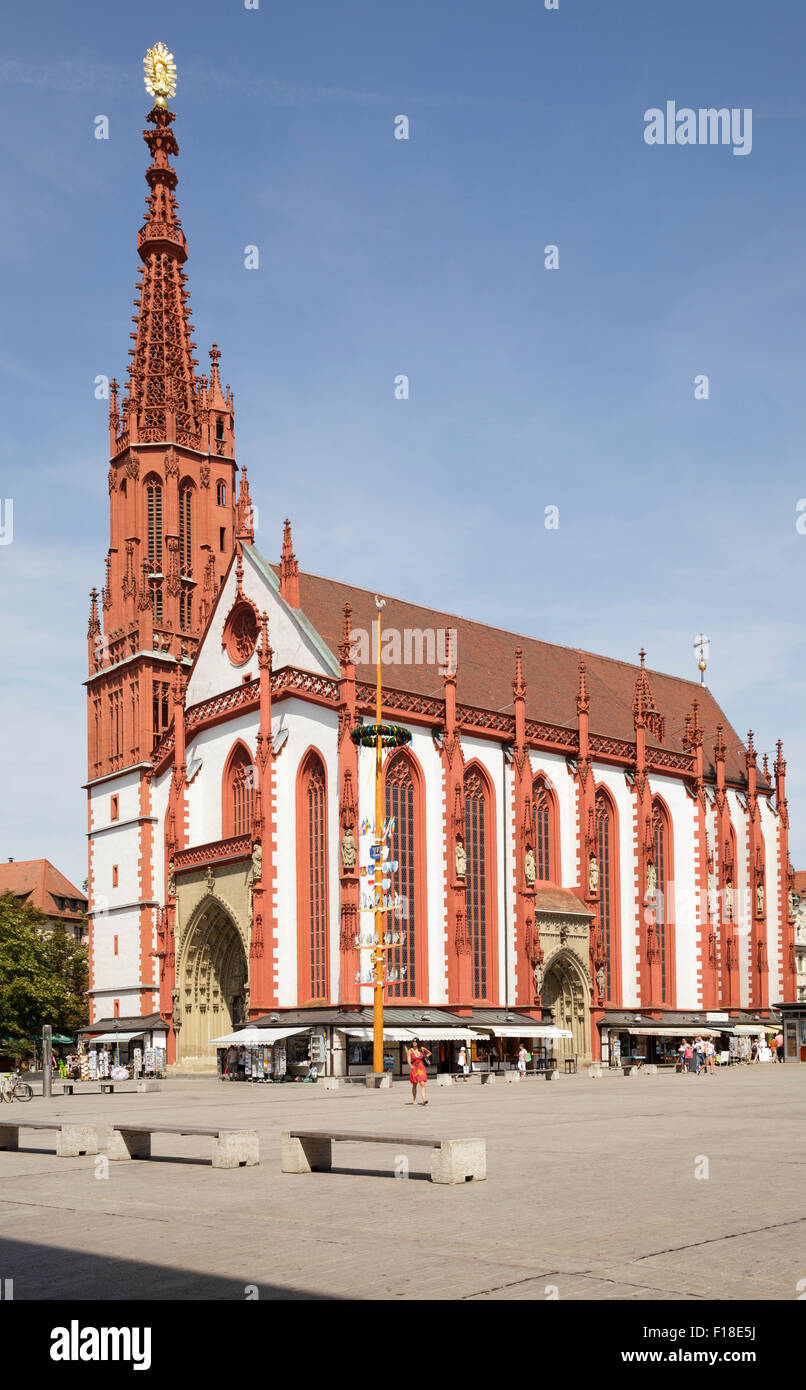 Marienkapelle St. Mary's Chapel, Würzburg, Bavaria, Germany Stock Photo
