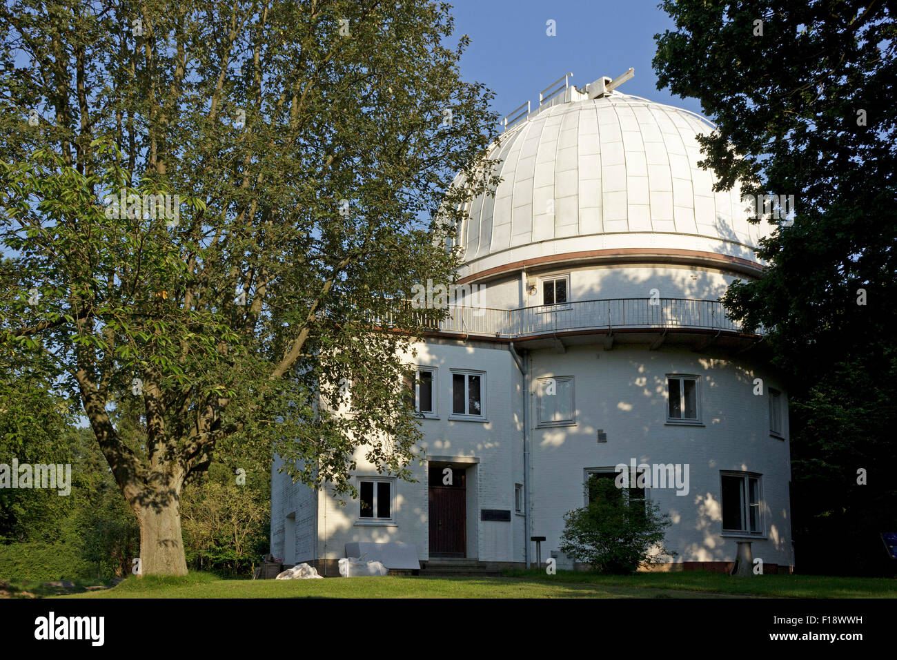 observatory, Bergedorf, Hamburg, Germany Stock Photo