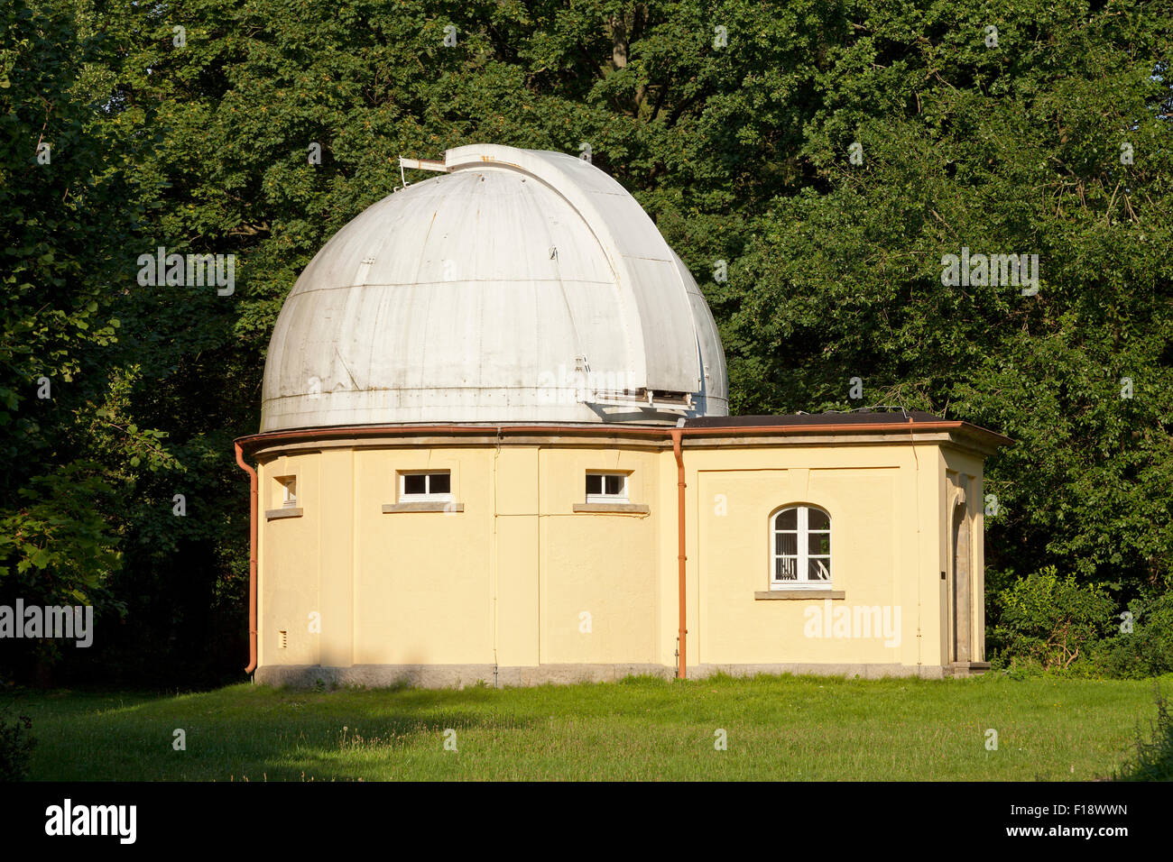 observatory, Bergedorf, Hamburg, Germany Stock Photo