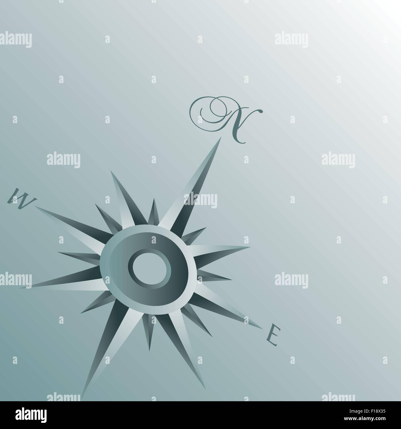 An Abstract Compass Background illustration for Print or Web Stock ...