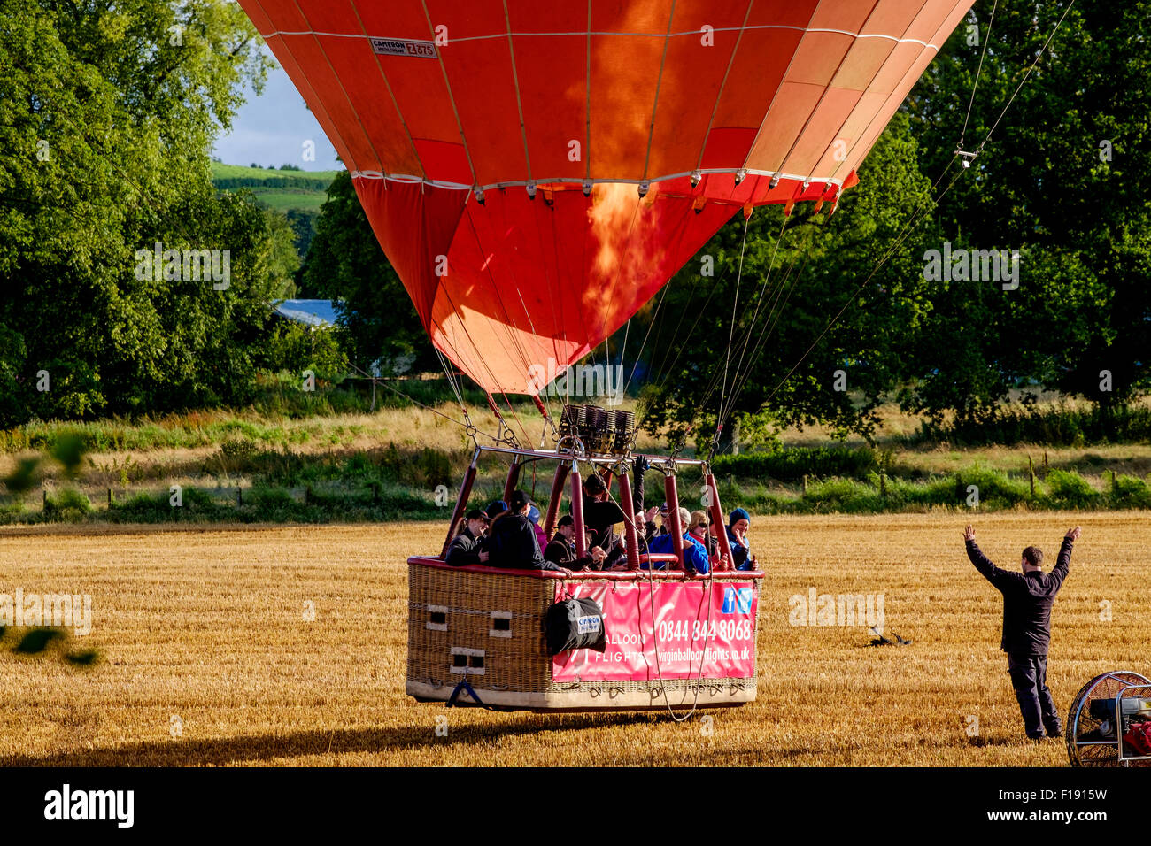 hot air balloon scotland