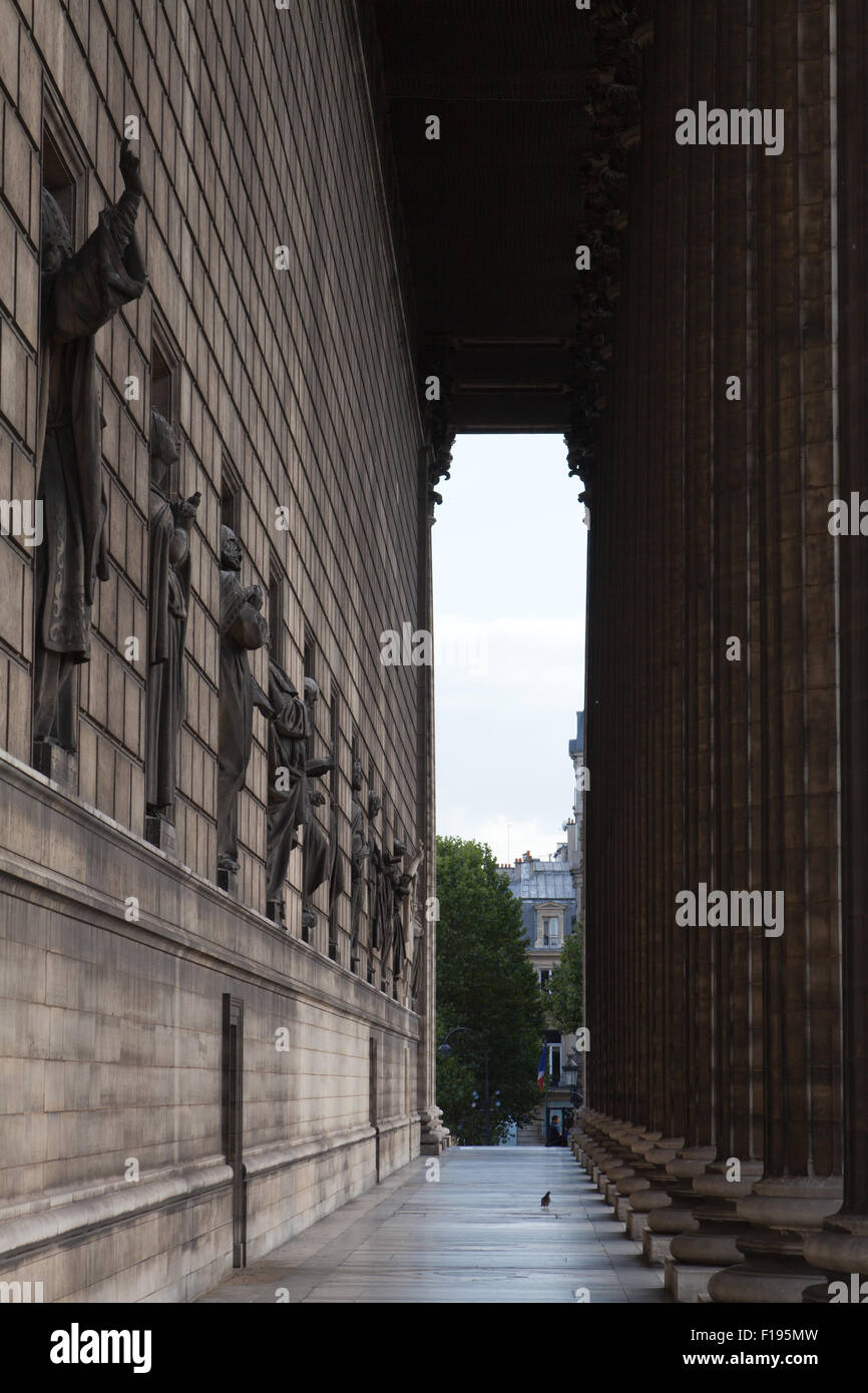 The Colonnade, Église de la Madeleine, Paris, France. Stock Photo