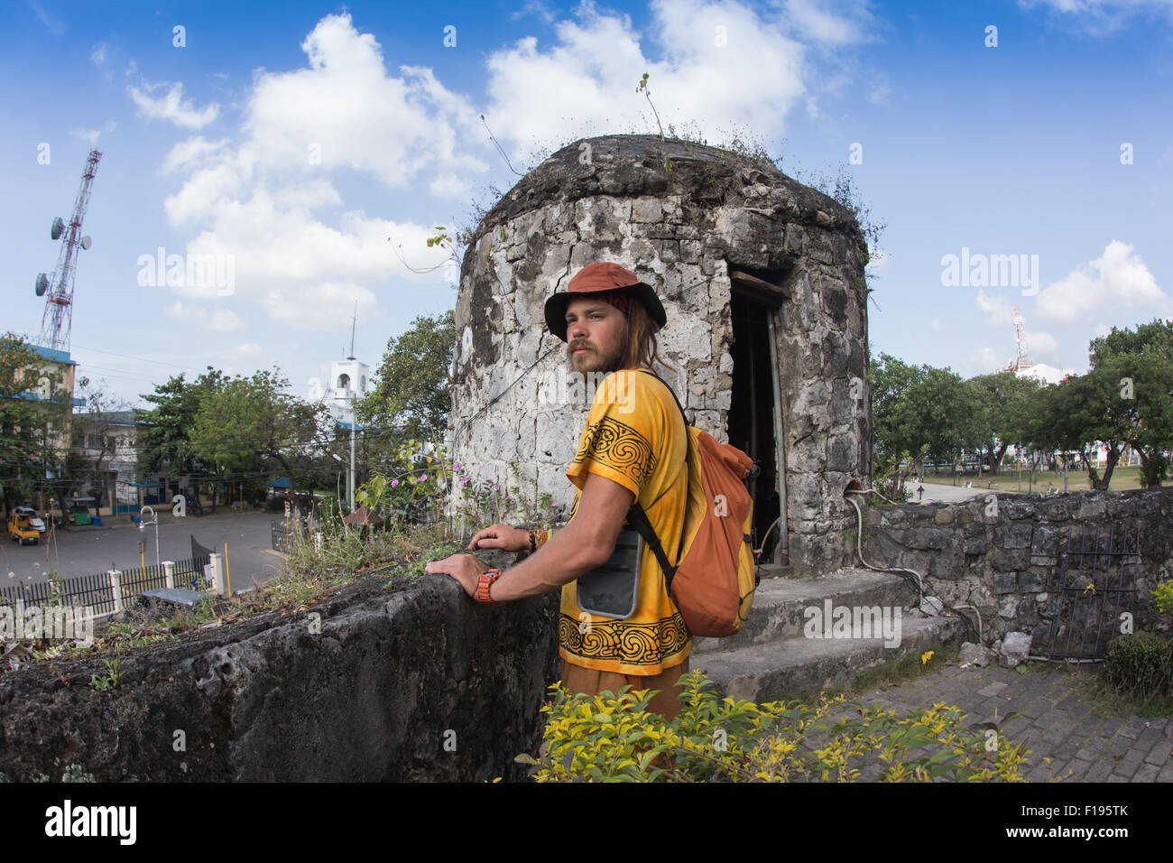 Fort Santiago,  Intramuros district of Manila , Philippines. Stock Photo