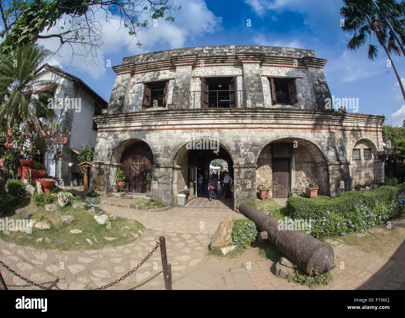 Fort Santiago,  Intramuros district of Manila , Philippines. Stock Photo