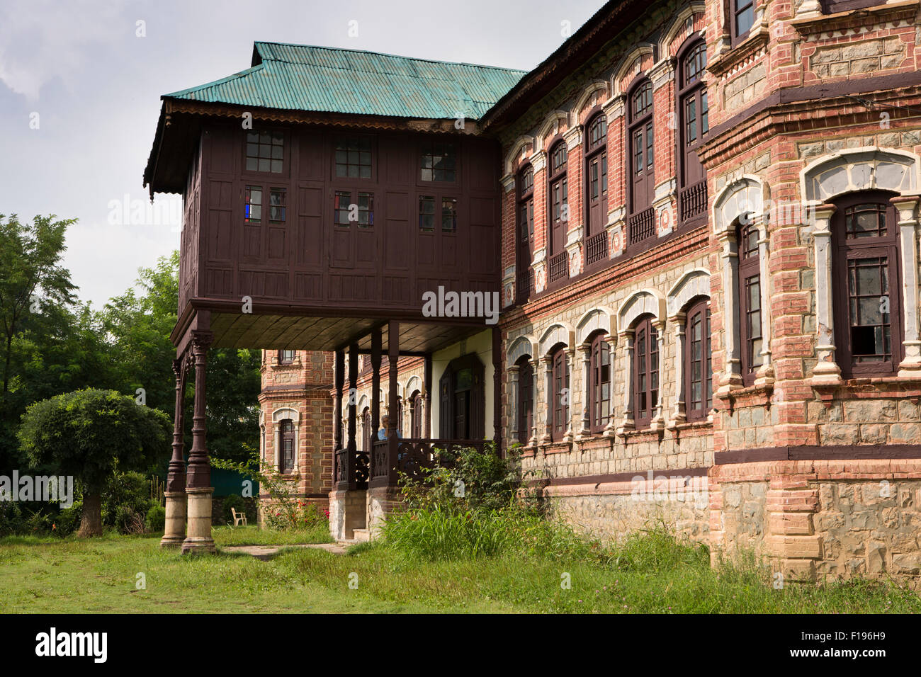 India, Jammu & Kashmir, Srinagar, Khwaja Manzil, Nishati House, room