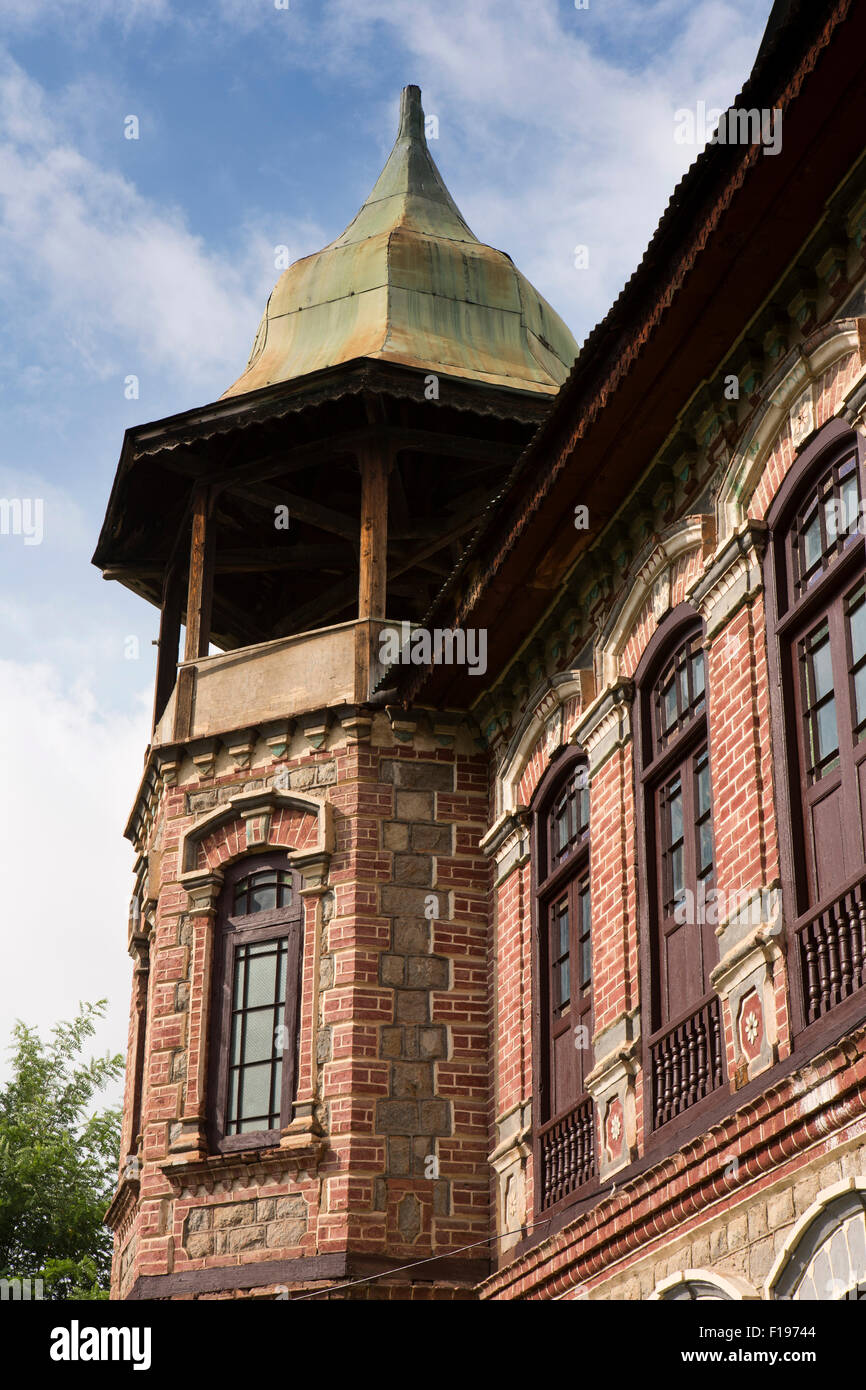 India, Jammu & Kashmir, Srinagar, Khwaja Manzil Nishati house, 1930s