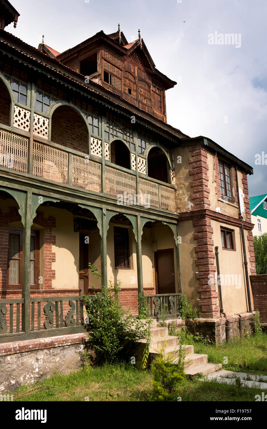 India, Jammu & Kashmir, Srinagar, Khwaja Manzil Nishati house, 1930s