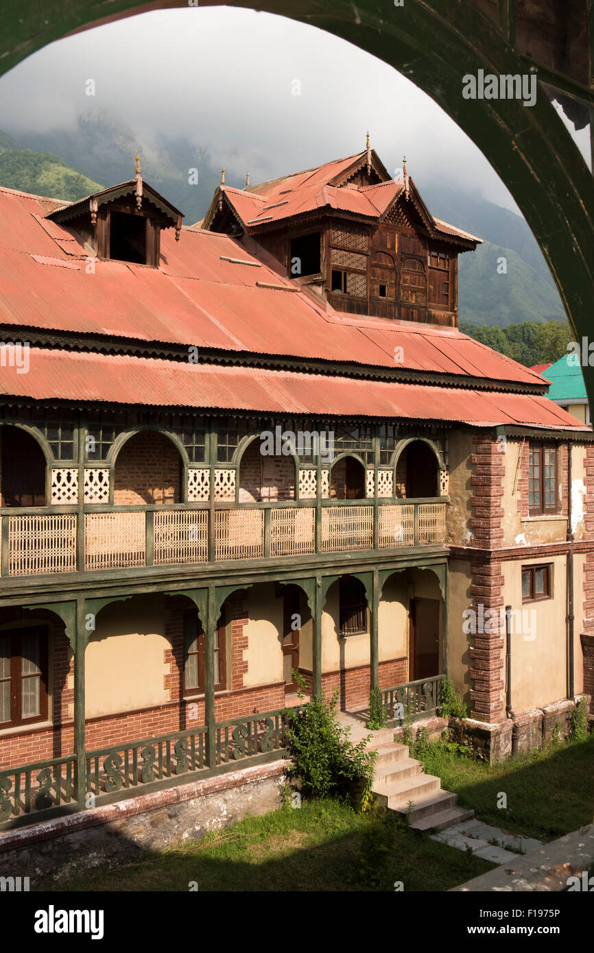 India, Jammu & Kashmir, Srinagar, Khwaja Manzil Nishati house, 1930s