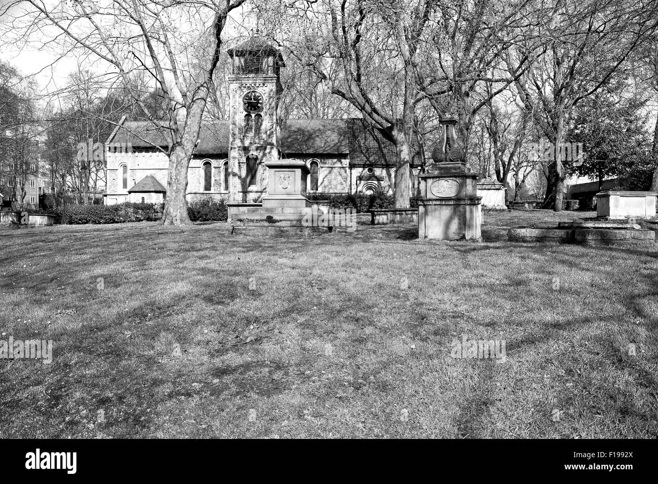 in cemetery england europe old construction and history Stock Photo Alamy