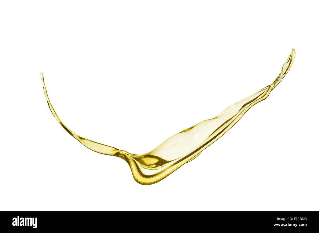 Oil splash isolated on white background Stock Photo Alamy