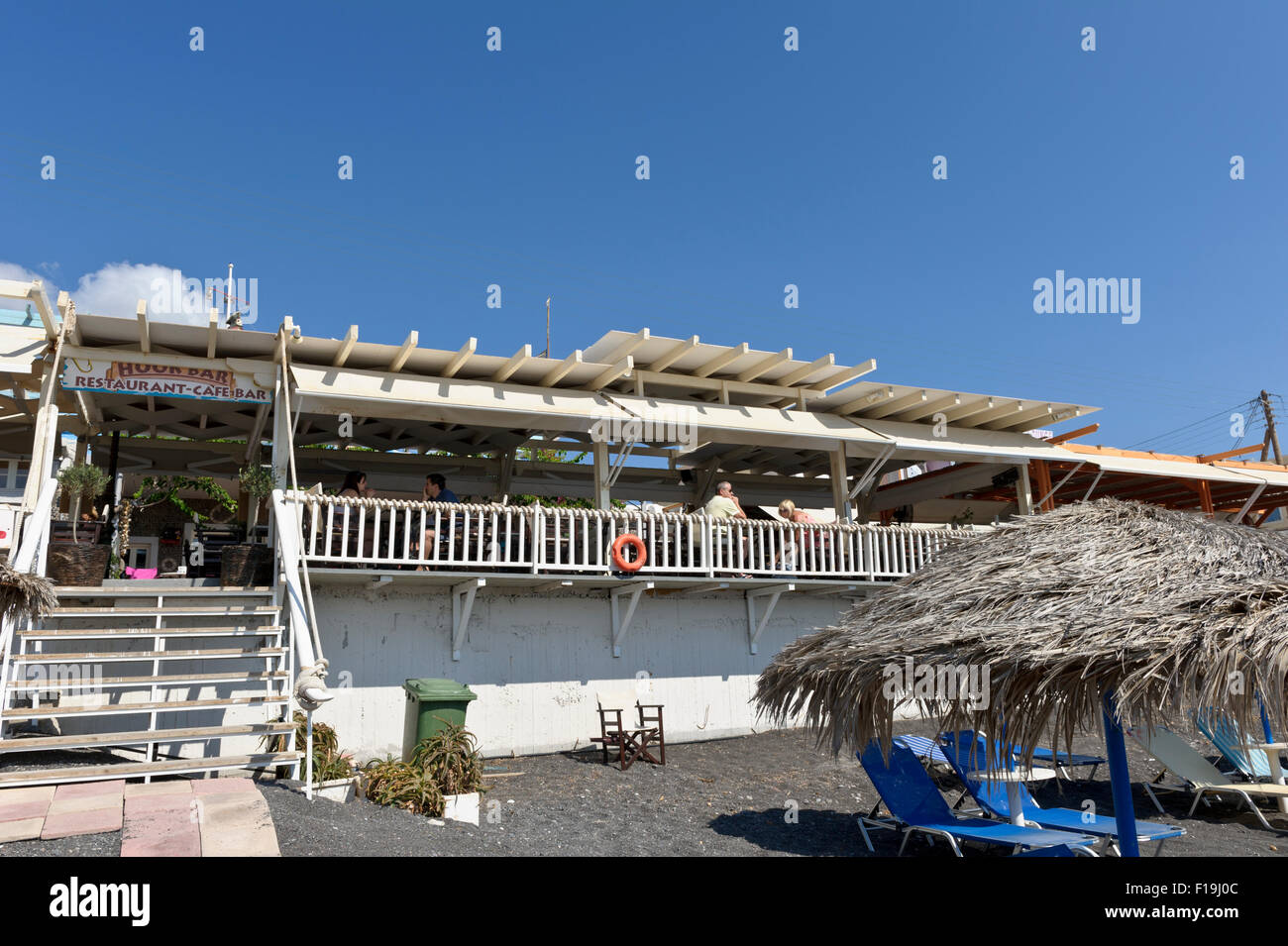 Restaurant in kamari santorini greece hires stock photography and images Alamy