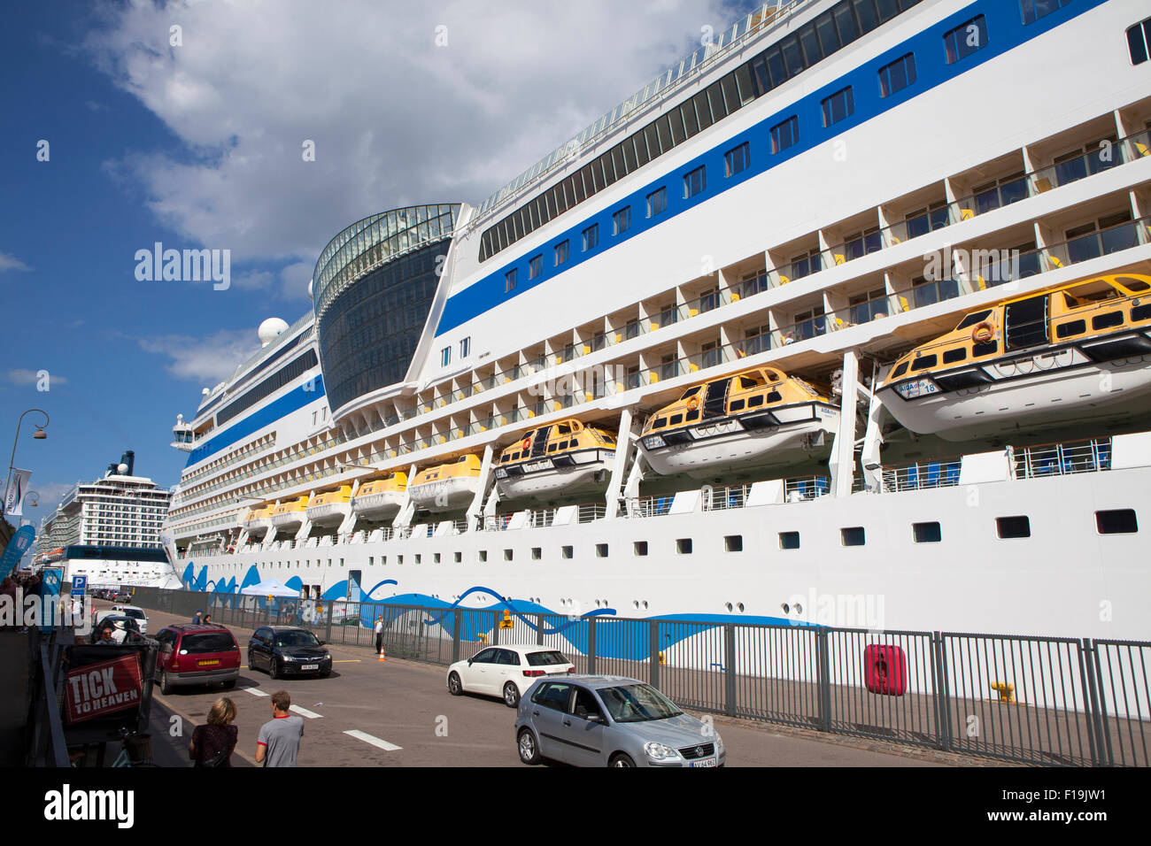 AIDA diva cruise ship operated by the German cruise line AIDA Cruises Stock  Photo - Alamy