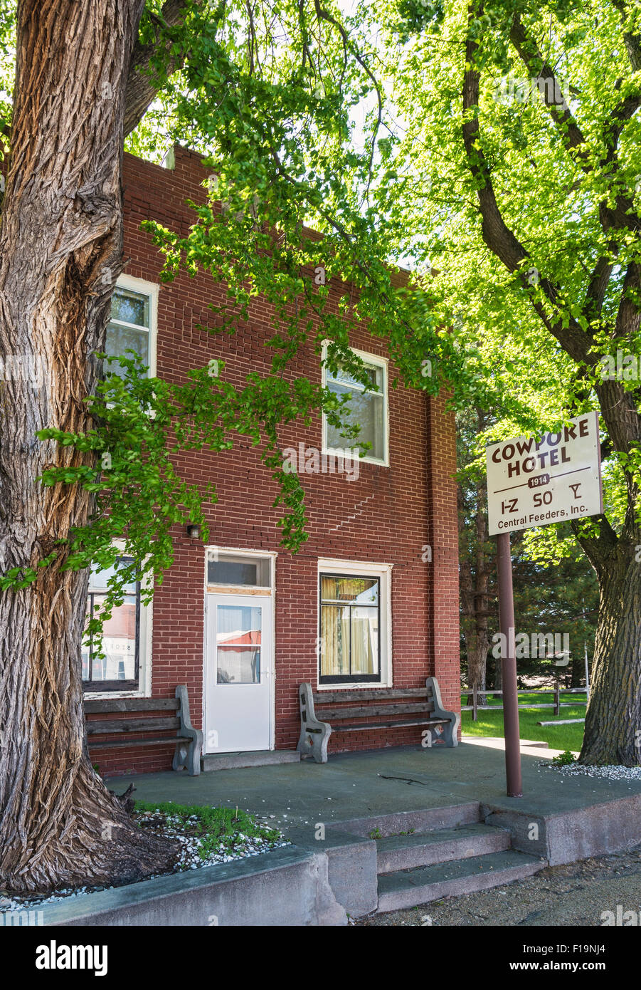 Nebraska, Thedford, Sandhills Journey Hwy 2 Scenic Byway, Cowpoke Hotel