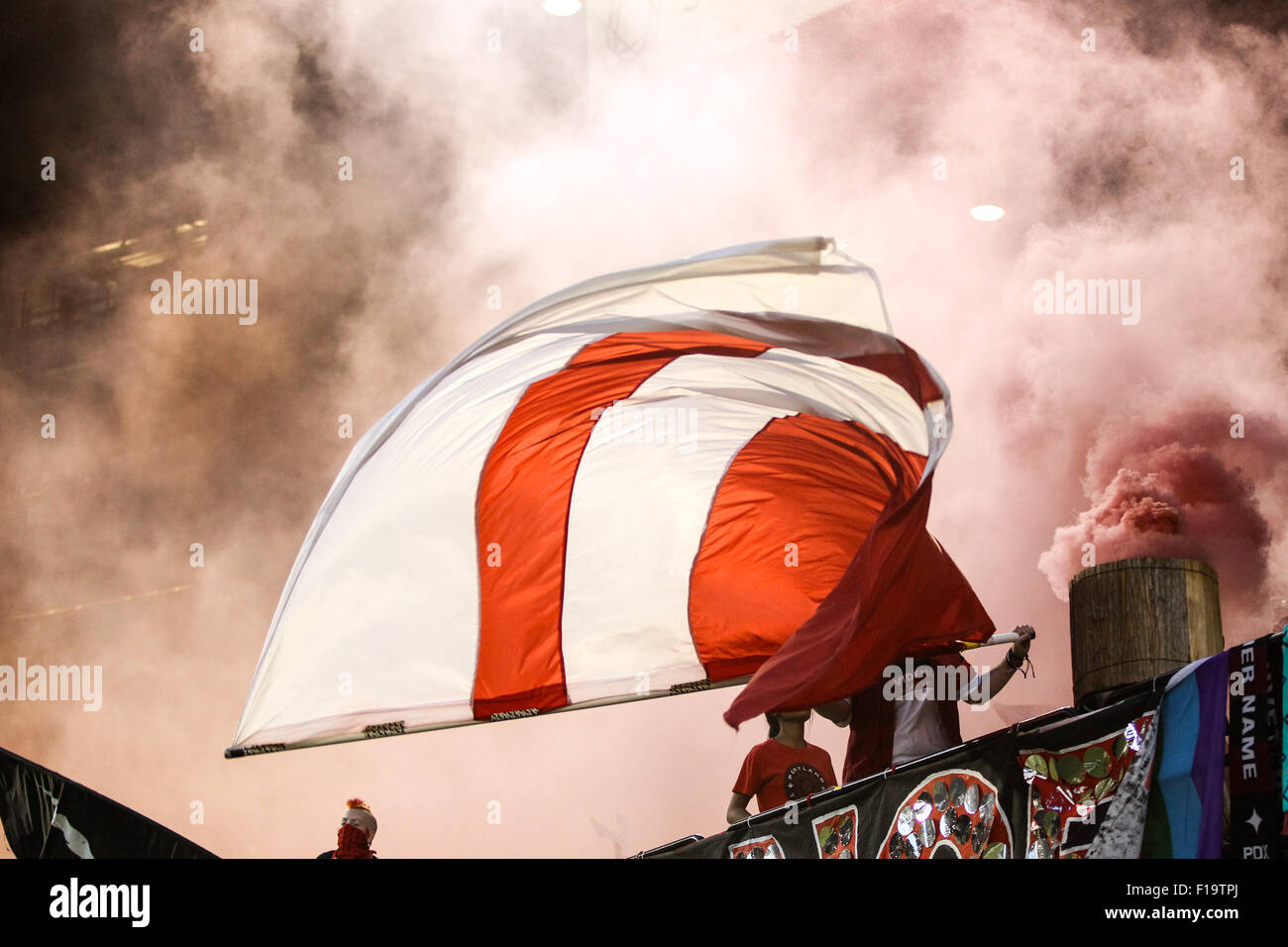 Smoke Is Released After The Thorns Score The Portland Thorns FC Hosted smoke-is-released-after-the-thorns-score-the-portland-thorns-fc-hosted