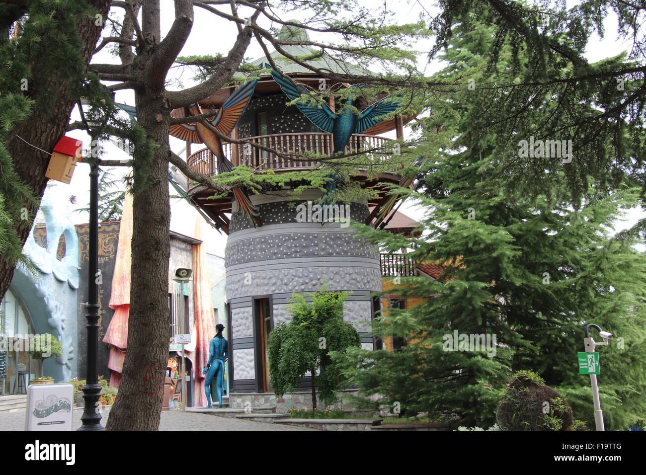 Mtatsminda Park Tbilisi, Georgia Stock Photo