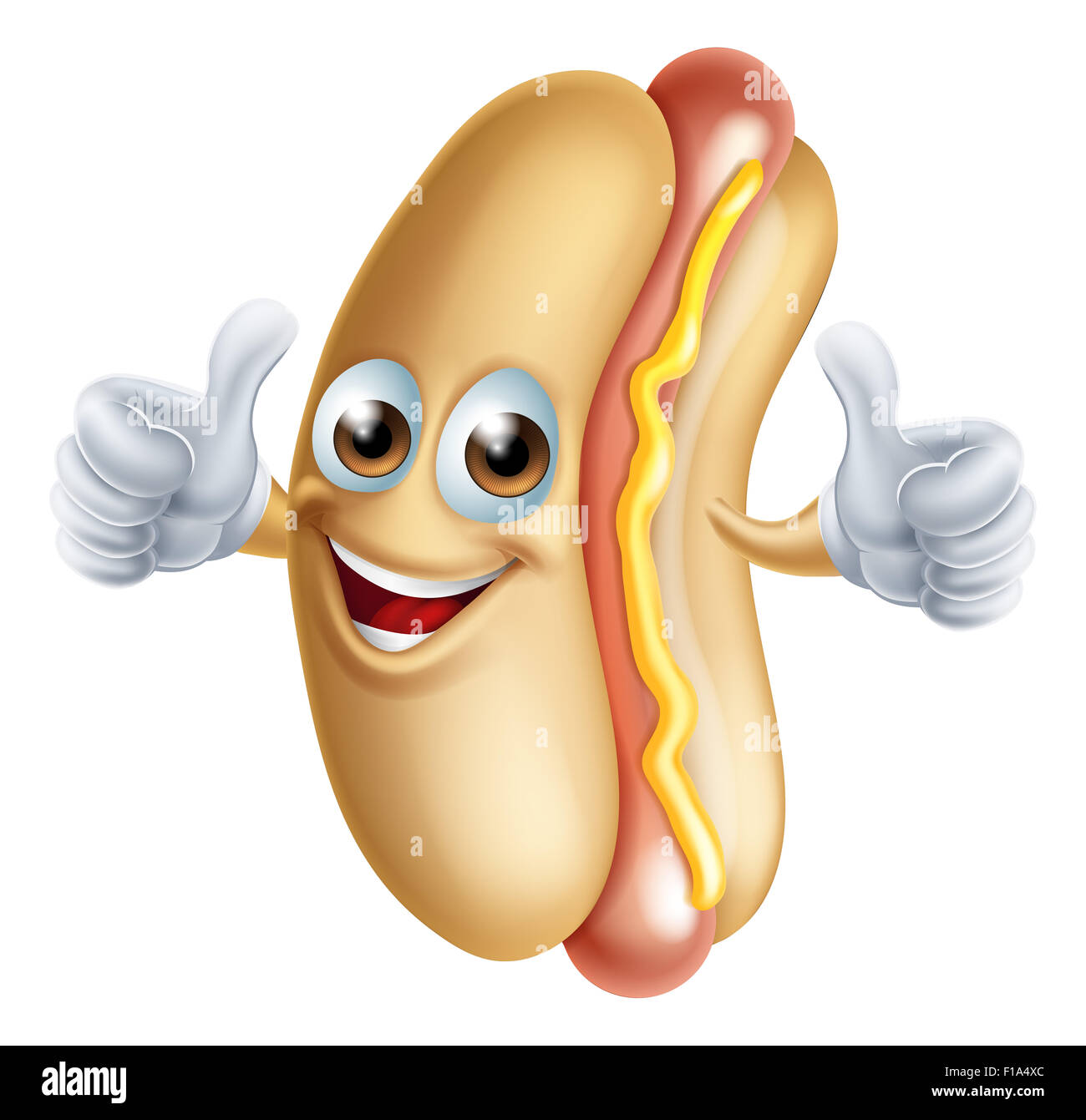 Funny face hotdog hires stock photography and images Alamy