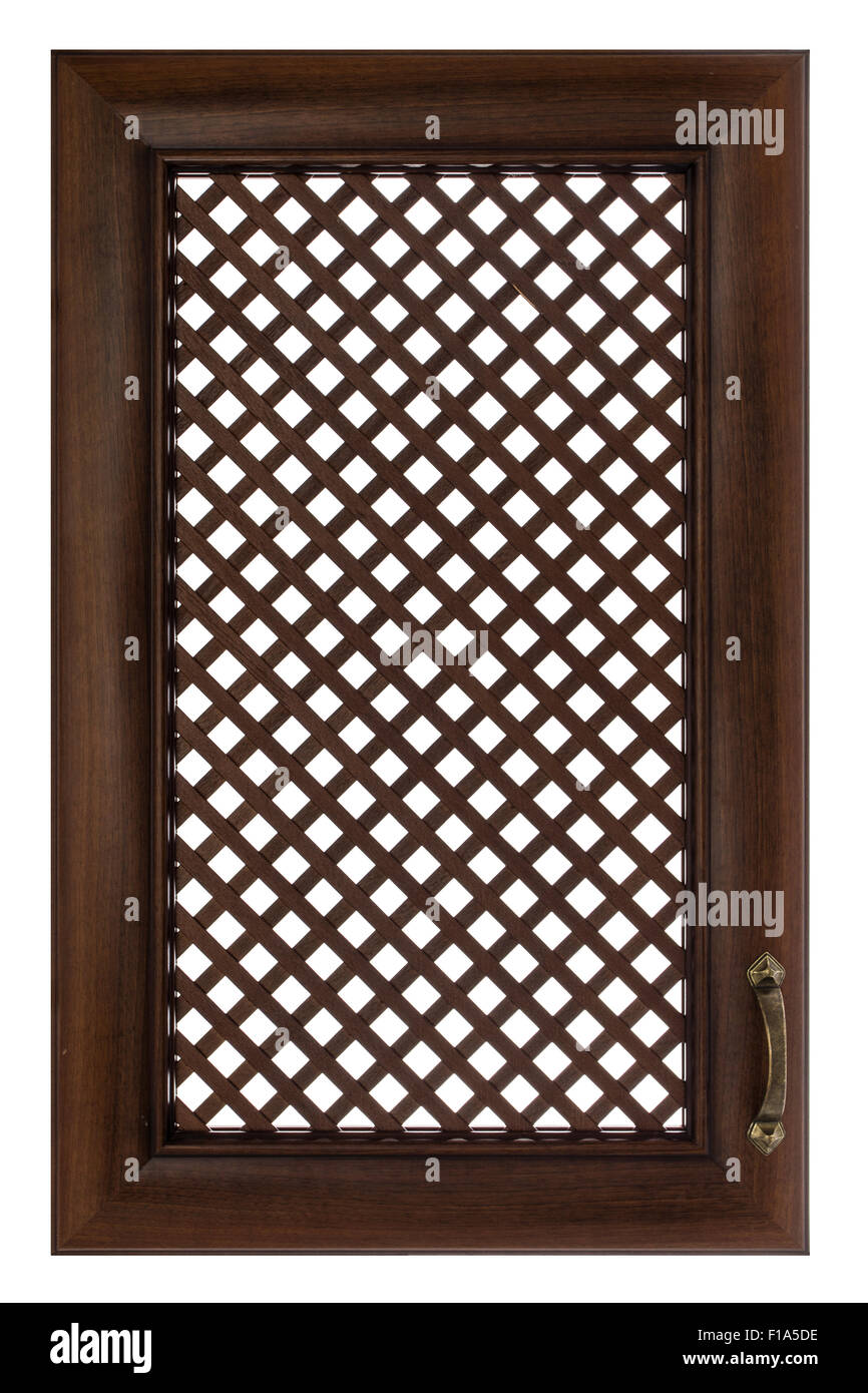 Lattice door Cut Out Stock Images & Pictures - Alamy