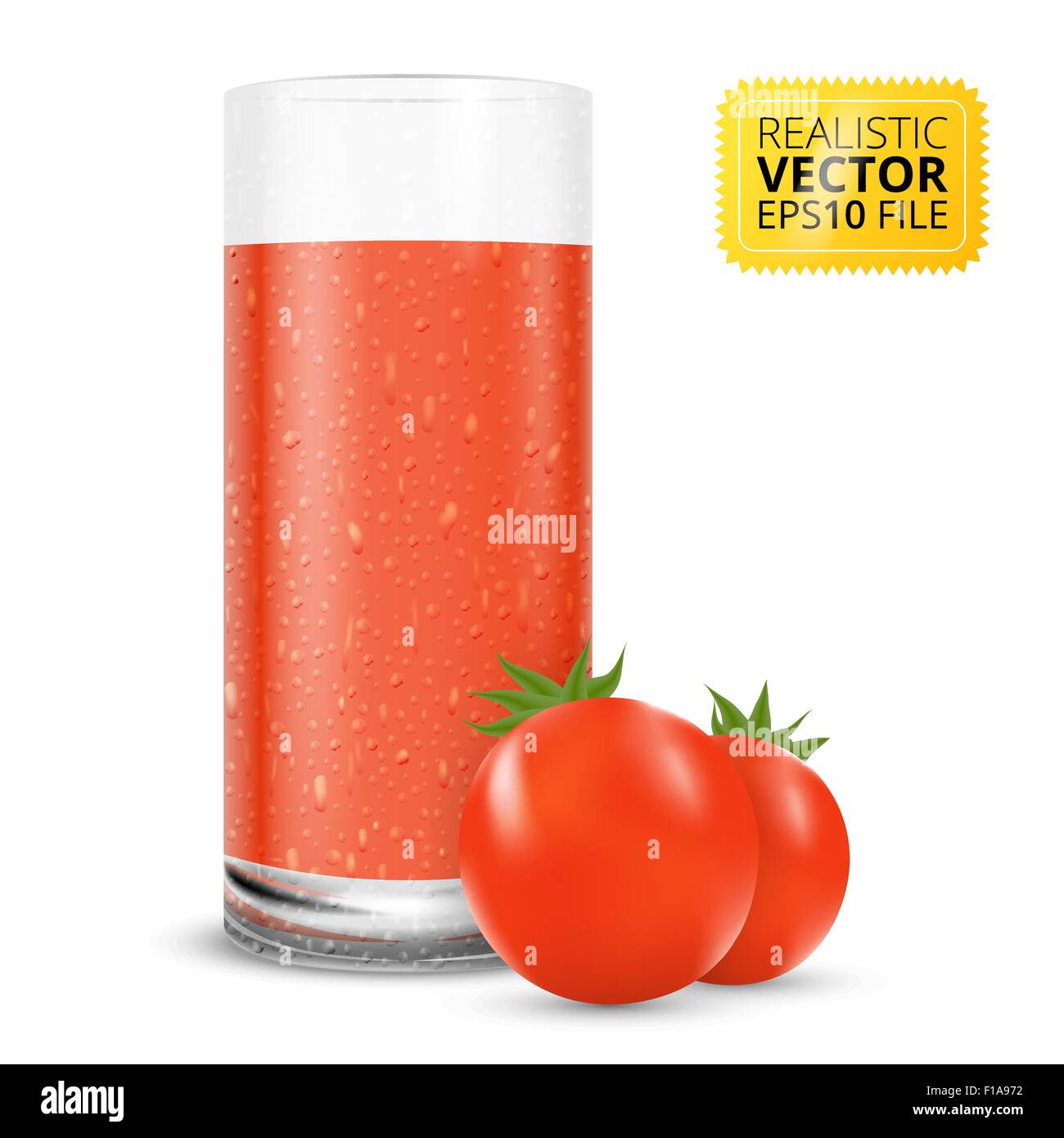 Juicy cocktail tomato Stock Vector Images - Alamy