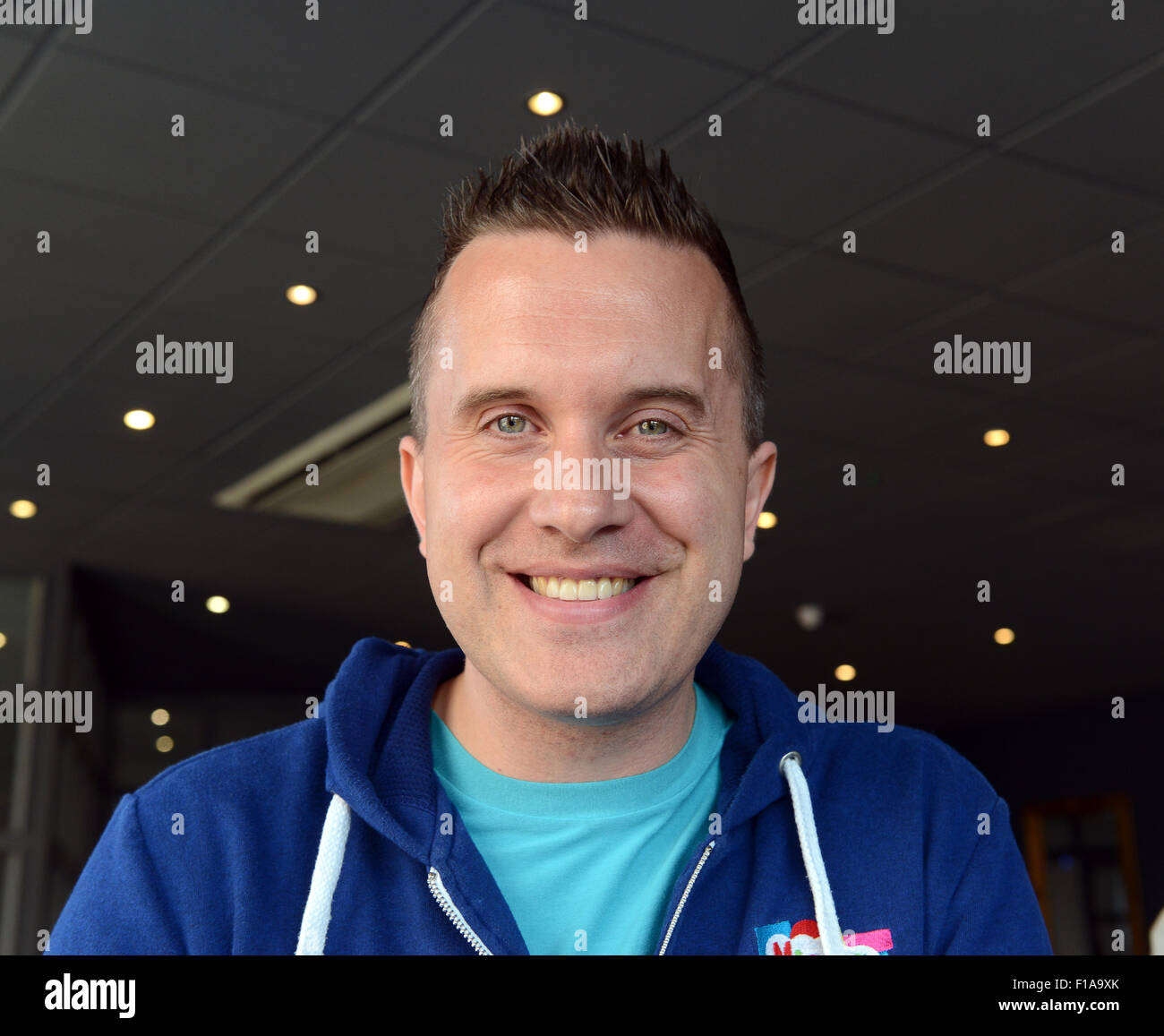 CBeebies presenter Mister Maker star Phil Gallagher Stock Photo Alamy
