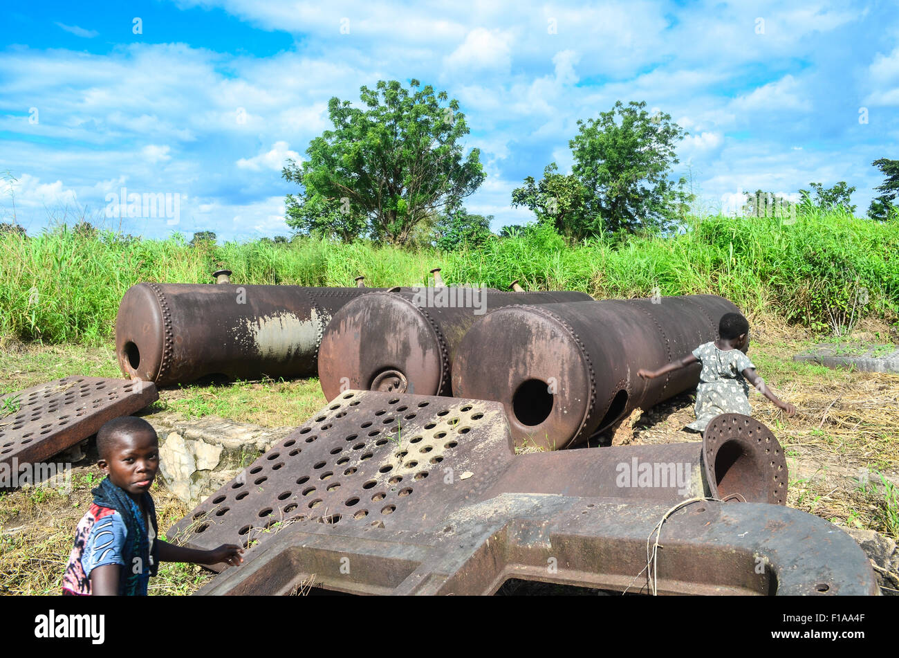Old german radio station in kamina hires stock photography and images