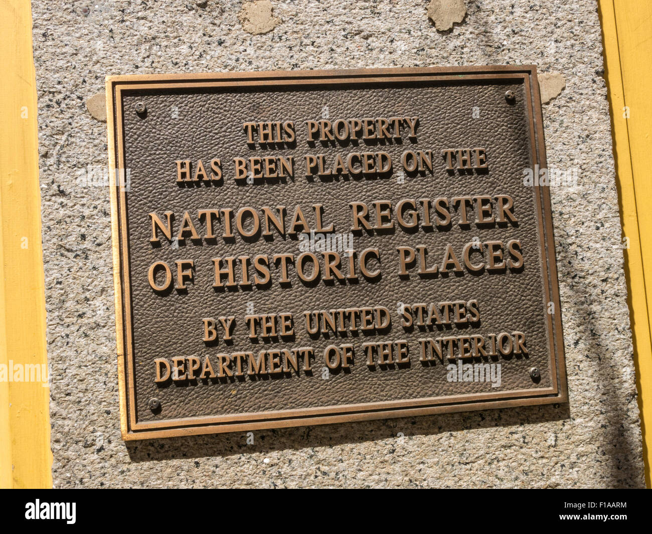 Stone Street Historic District in Lower Manhattan, NYC, USA Stock Photo