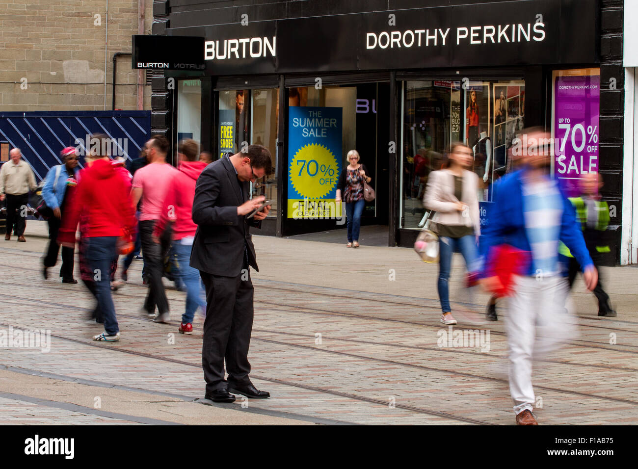 Dundee, Tayside, Scotland, UK, August 31st 2015. Weather Bank Holiday