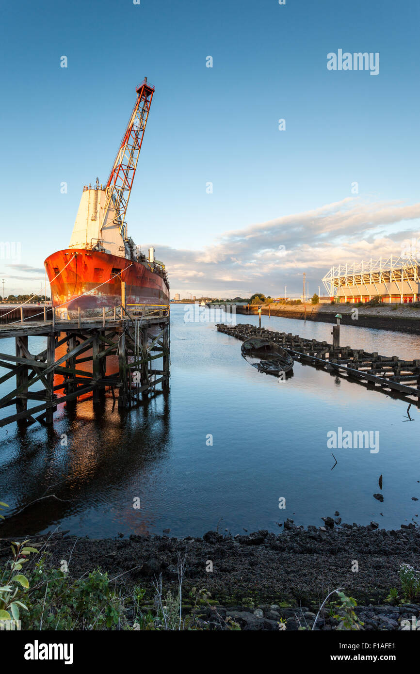 LOW TIDE Stock Photo