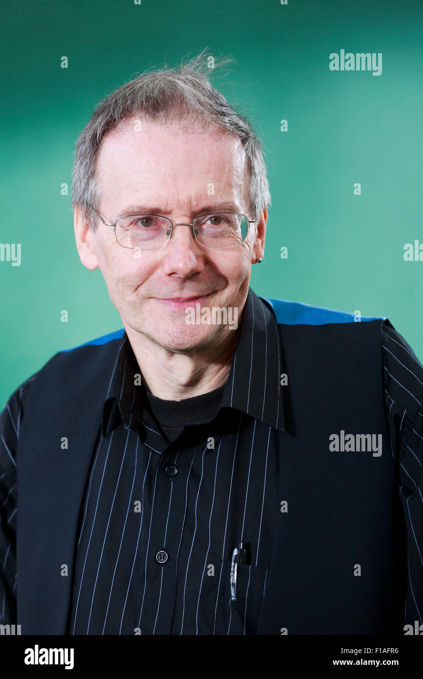 Edinburgh. UK. 31st August. Edinburgh International Book Festival. Day 17 Edinburgh International Book Festival takes place in Charlotte Square Gardens. Pictured David Alexander. Pako Mera/Alamy Live News Stock Photo