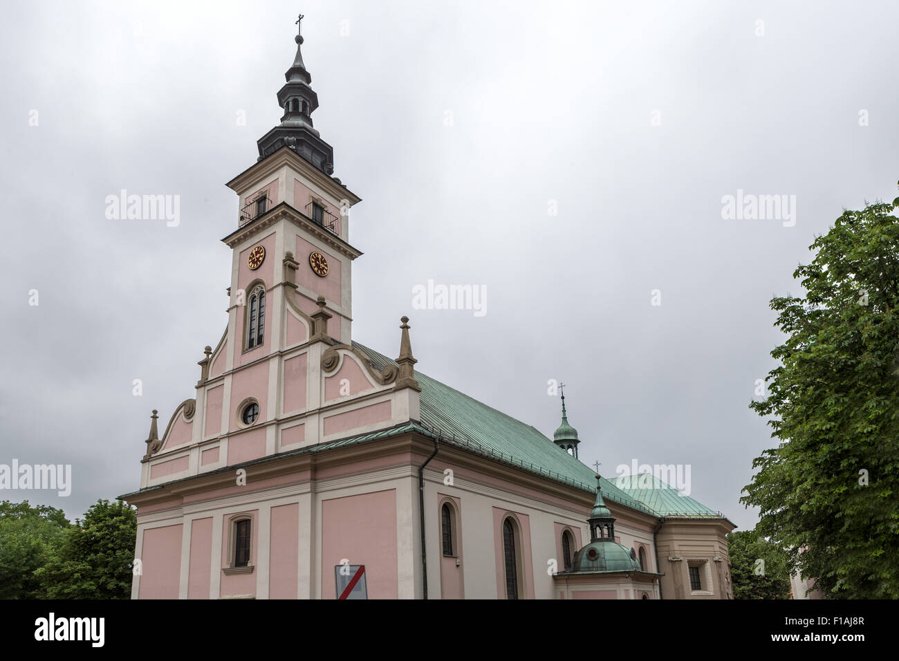 Church, Szyb Regis, Wieliczka Salt Mine, Kopalnia Soli, near Krakow, Poland Stock Photo
