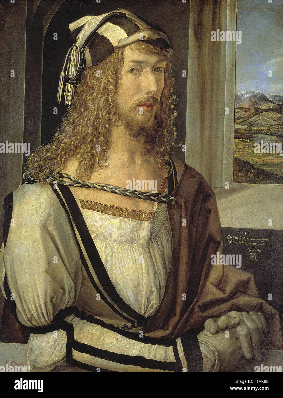Albrecht Dürer - Self-portrait Stock Photo