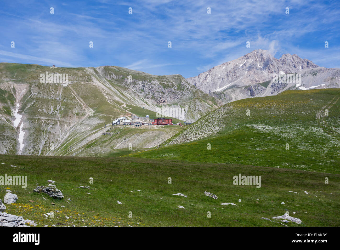gran sasso, abruzzo, italy Stock Photo