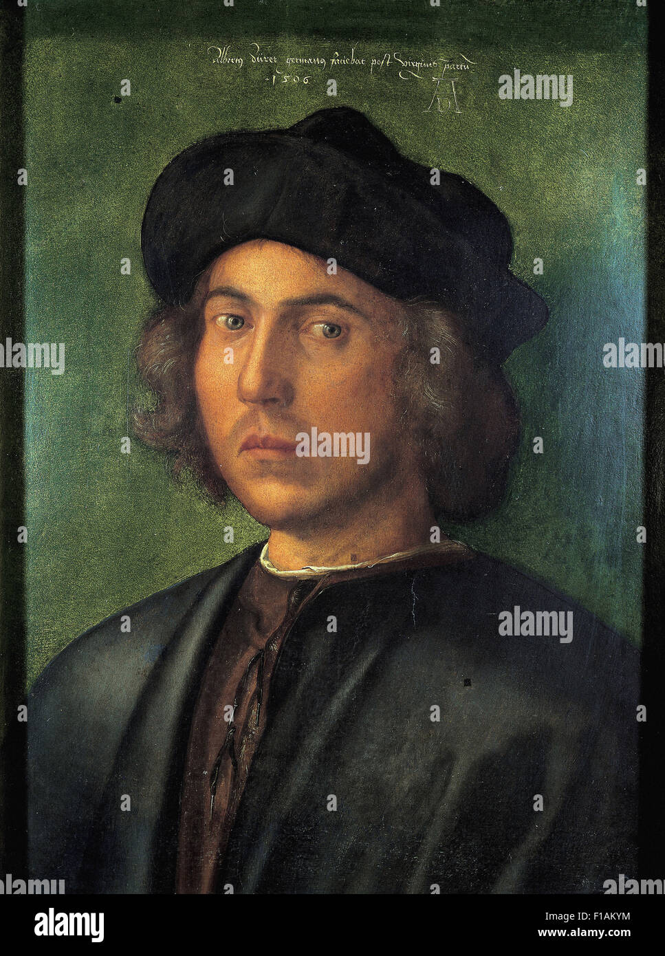 Albrecht Dürer - Portrait of a Man Stock Photo