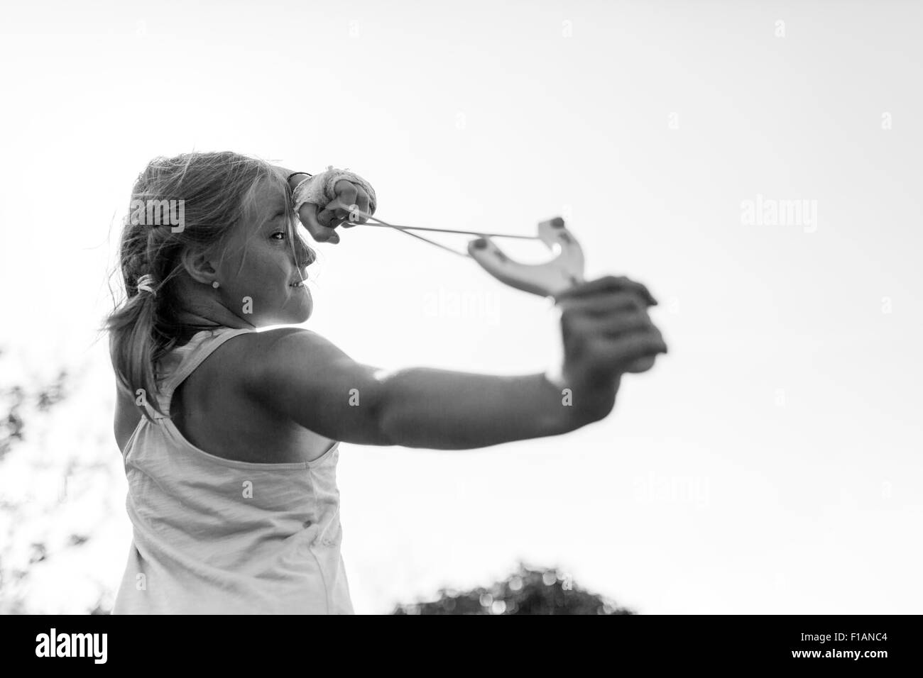 Slingshot Black and White Stock Photos & Images Alamy