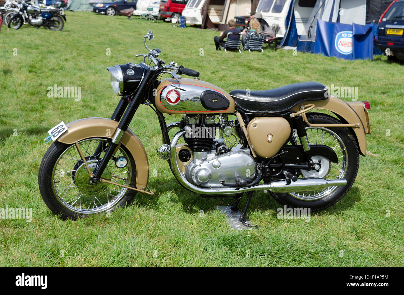 Bsa Motorbike Vintage High Resolution Stock Photography and Images - Alamy