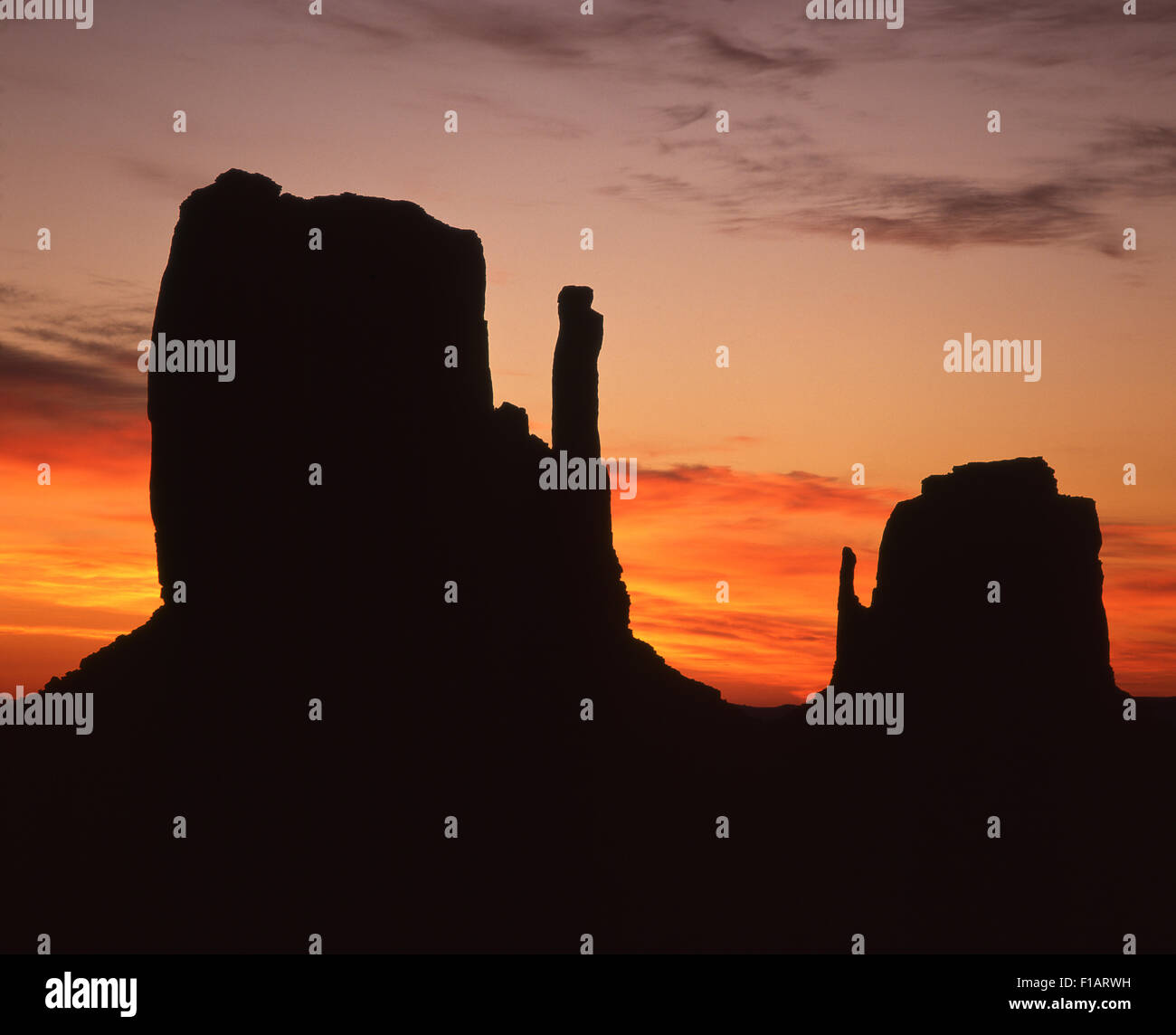 Monument Valley Navajo Tribal Park Stock Photo