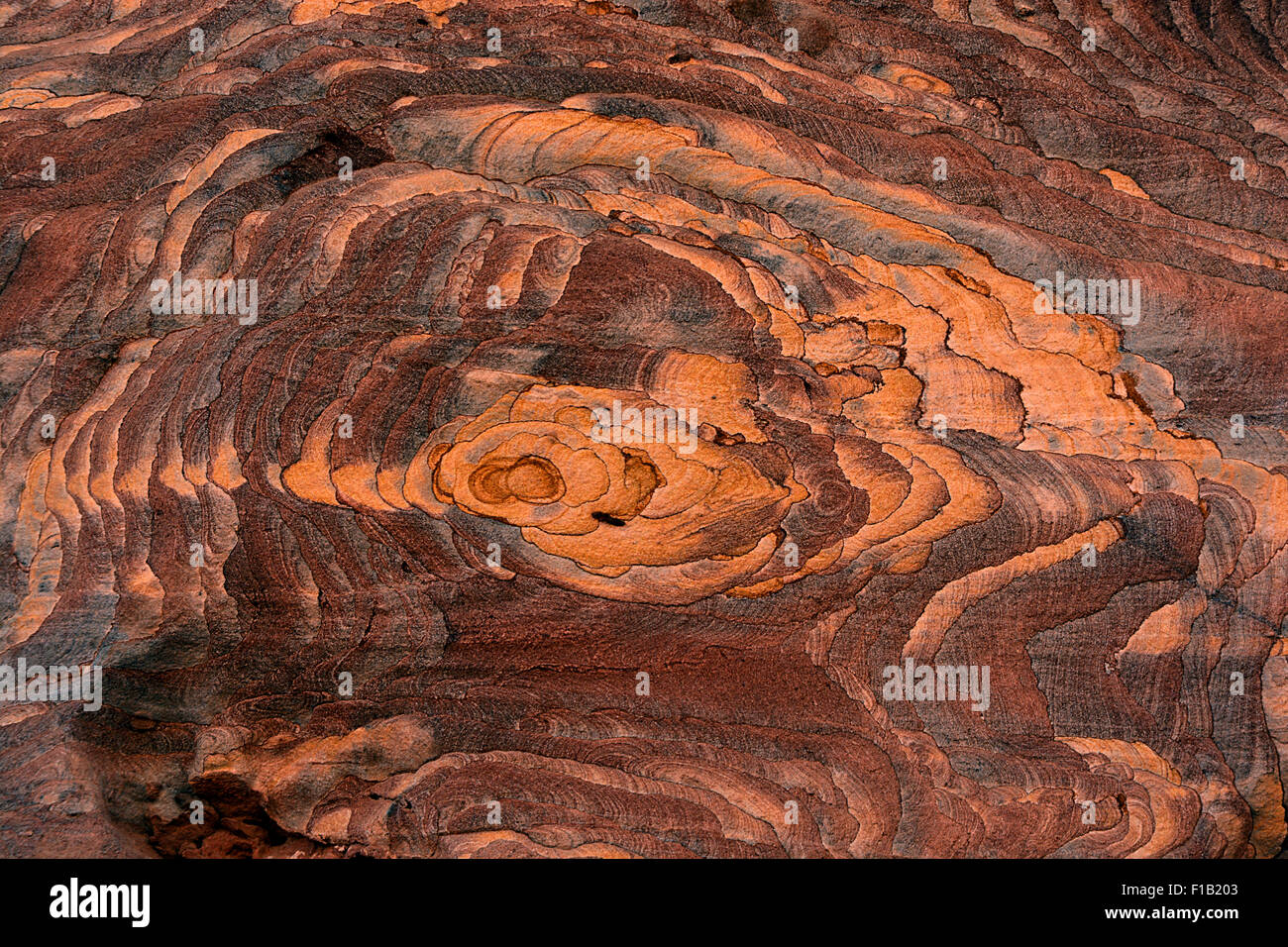 Picturesque sandstone rock formations Stock Photo