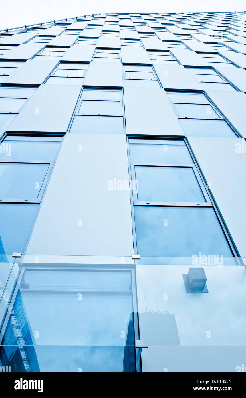 abstract modern architecture, pattern of windows Stock Photo